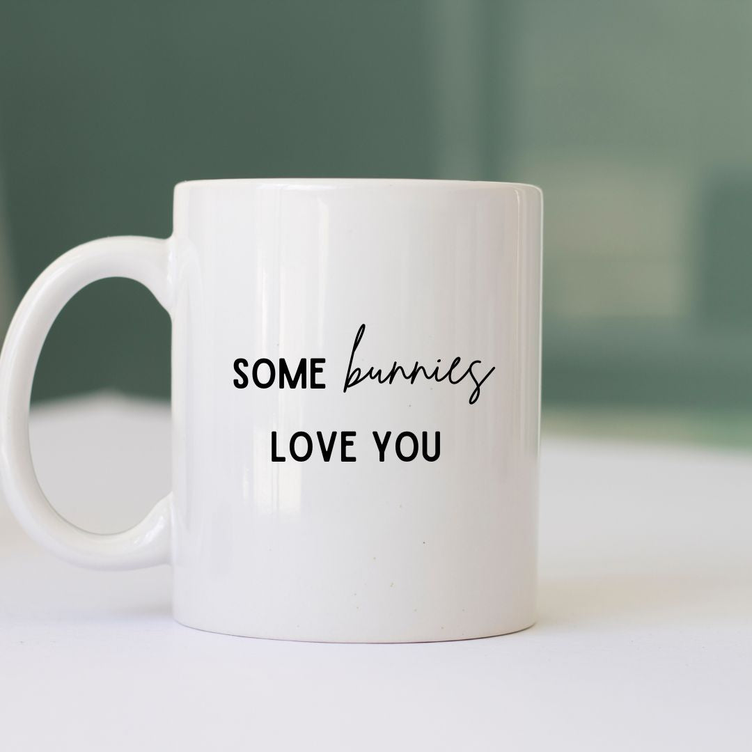 Some bunny loves you personalised mug