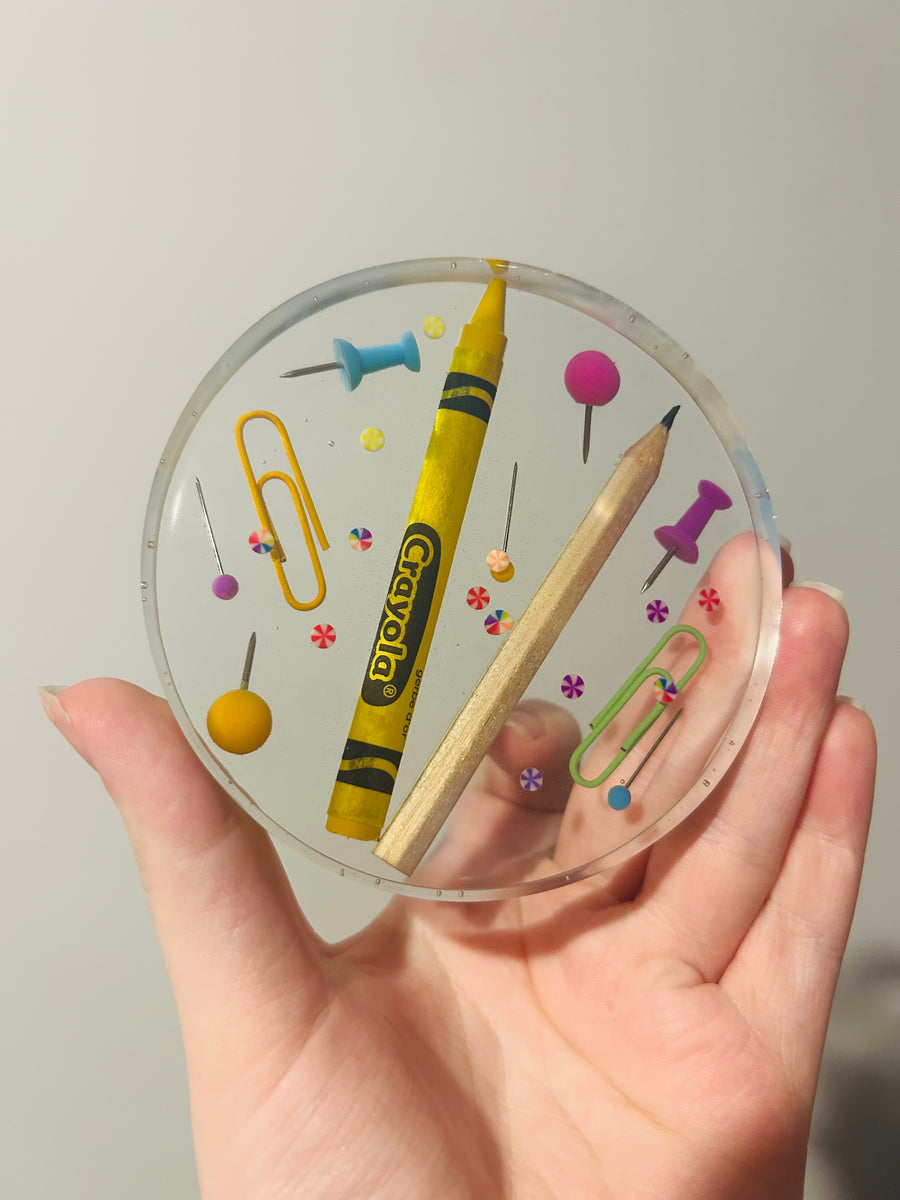 Resin coaster