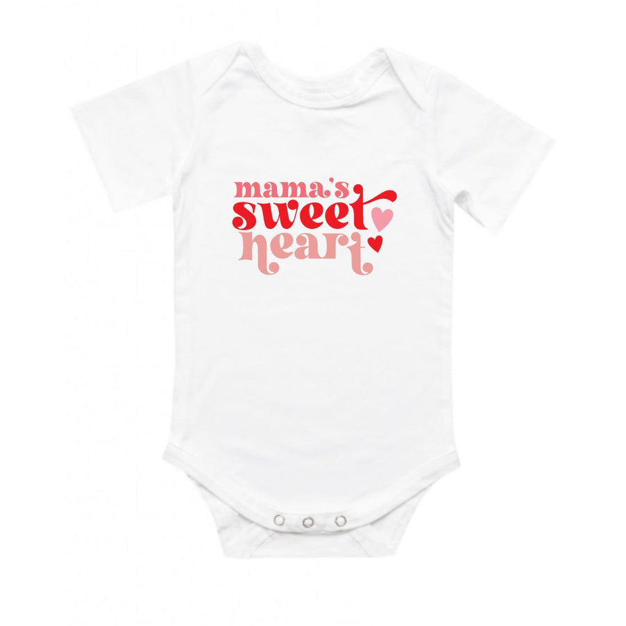 Mama's sweet heart romper