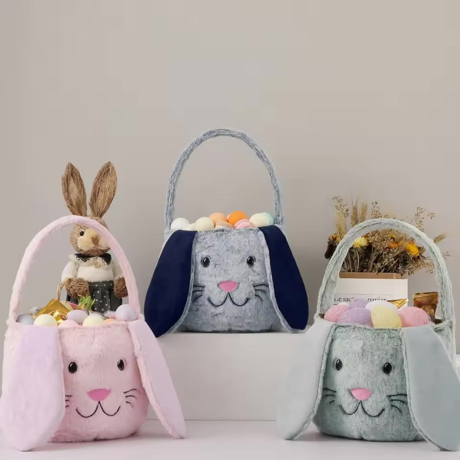 Personalised Plush Easter basket