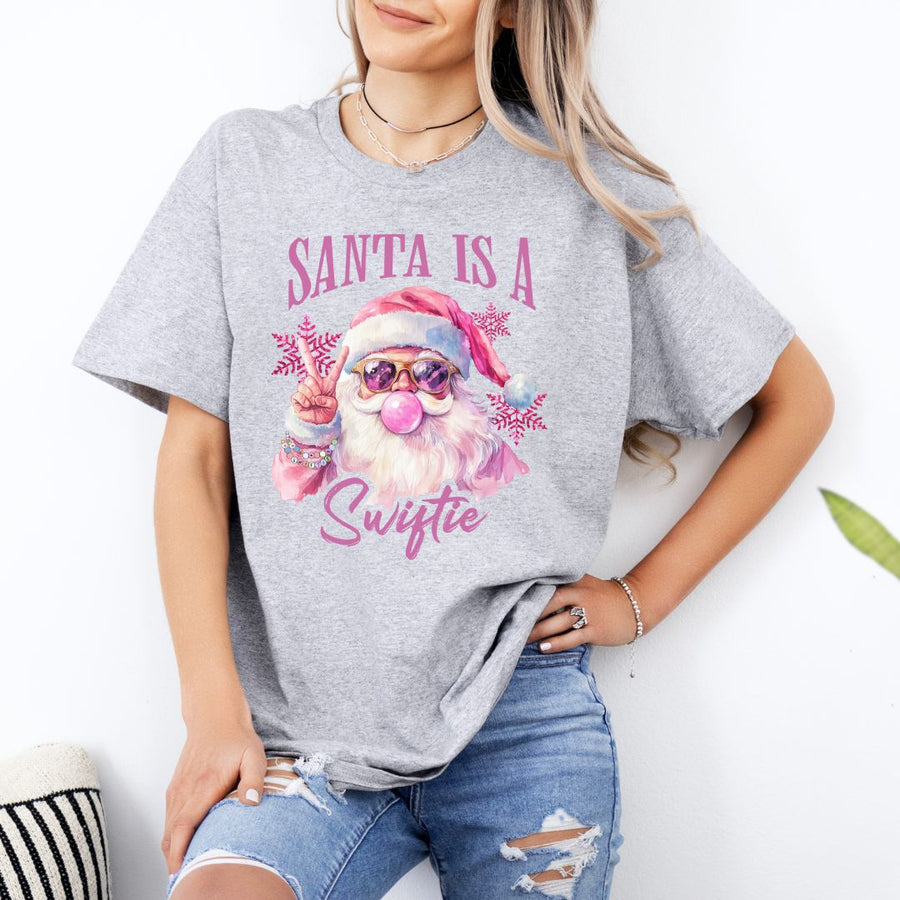 Santa is a Swiftie tee
